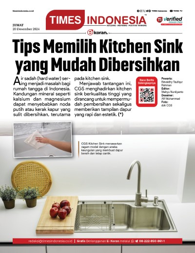 Edisi Jumat, 20 Desember 2024: E-Koran, Bacaan Positif Masyarakat 5.0