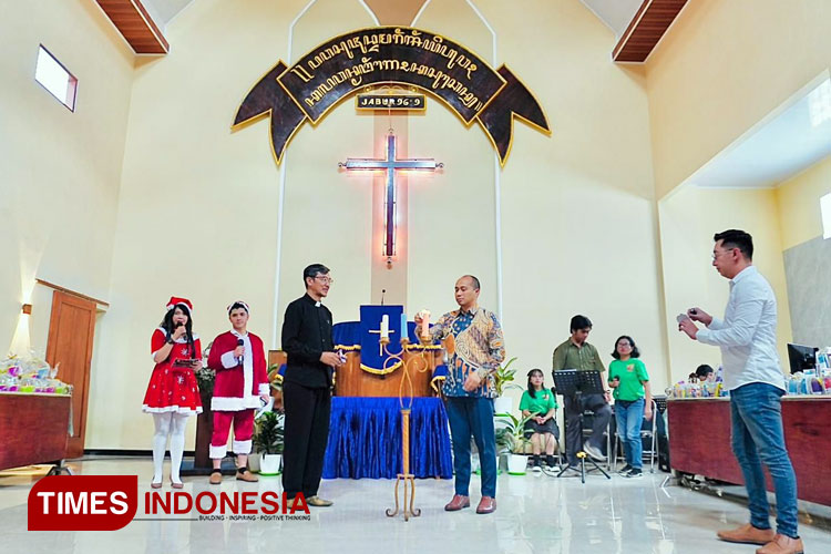 Kemeriahan natal dengan ornamen cantik di Grand Mercure Malang Mirama (Foto: Grand Mercure Malang Mirama/TIMES Indonesia)