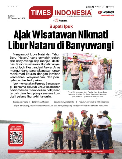 Edisi Jumat, 20 Desember 2024: E-Koran, Bacaan Positif Masyarakat 5.0