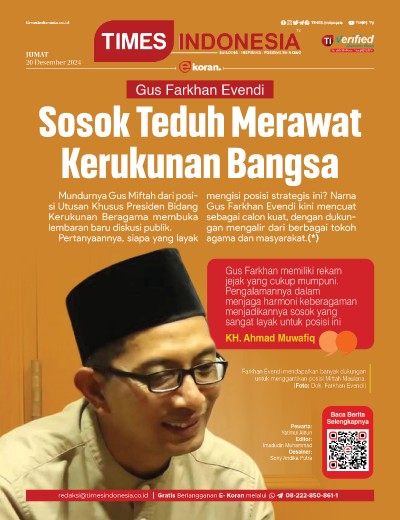 Edisi Jumat, 20 Desember 2024: E-Koran, Bacaan Positif Masyarakat 5.0