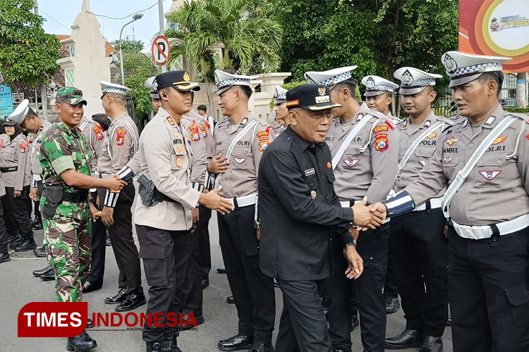 Amankan Nataru, Polres Ponorogo Siagakan Ratusan Personel