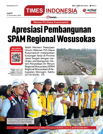Edisi Sabtu, 21 Desember 2024: E-Koran, Bacaan Positif Masyarakat 5.0