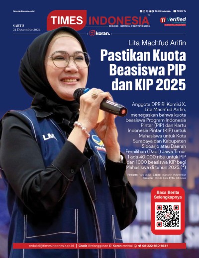 Edisi Sabtu, 21 Desember 2024: E-Koran, Bacaan Positif Masyarakat 5.0