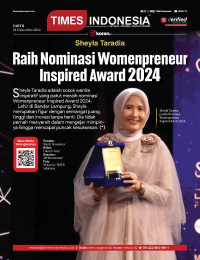 Edisi Sabtu, 21 Desember 2024: E-Koran, Bacaan Positif Masyarakat 5.0