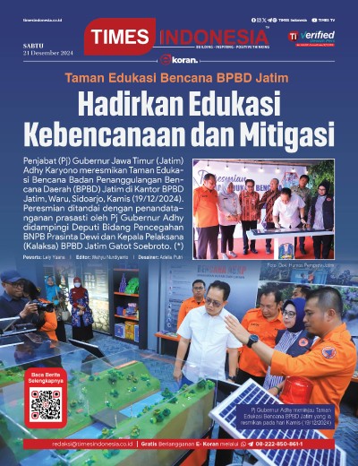 Edisi Sabtu, 21 Desember 2024: E-Koran, Bacaan Positif Masyarakat 5.0