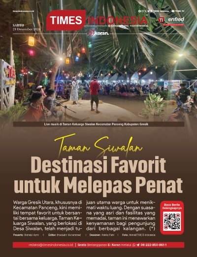 Edisi Sabtu, 21 Desember 2024: E-Koran, Bacaan Positif Masyarakat 5.0