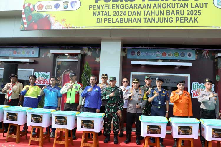 Kapolri dan Panglima TNI Apresiasi Posko Terpadu Nataru, Pj Gubernur Adhy: Berkat Kolaborasi Semua Pihak