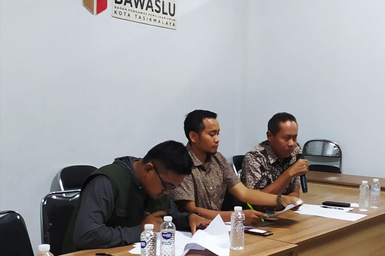 Bawaslu Kota Tasikmalaya Hentikan 14 Kasus Pelanggaran Politik Uang