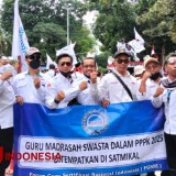 Lewat Aksi dan Audensi, Guru Madrasah Swasta di Magelang Berharap Diangkat PPPK