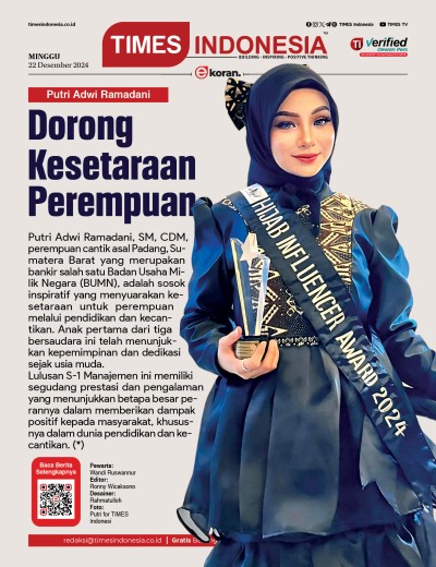 Edisi Minggu, 22 Desember 2024: E-Koran, Bacaan Positif Masyarakat 5.0