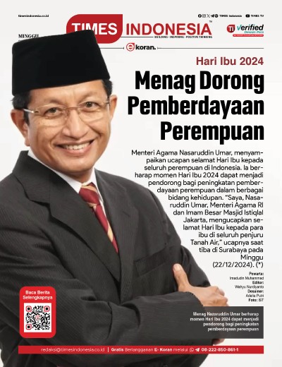 Edisi Minggu, 22 Desember 2024: E-Koran, Bacaan Positif Masyarakat 5.0