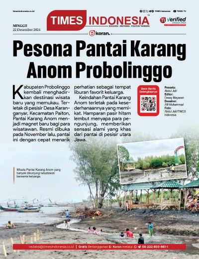 Edisi Minggu, 22 Desember 2024: E-Koran, Bacaan Positif Masyarakat 5.0