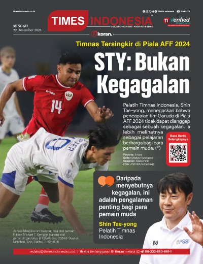 Edisi Minggu, 22 Desember 2024: E-Koran, Bacaan Positif Masyarakat 5.0