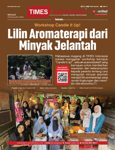 Edisi Minggu, 22 Desember 2024: E-Koran, Bacaan Positif Masyarakat 5.0