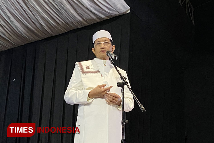 Menteri Agama RI (Menag RI) Nasaruddin Umar (FOTO: Dok. TIMES Indonesia)