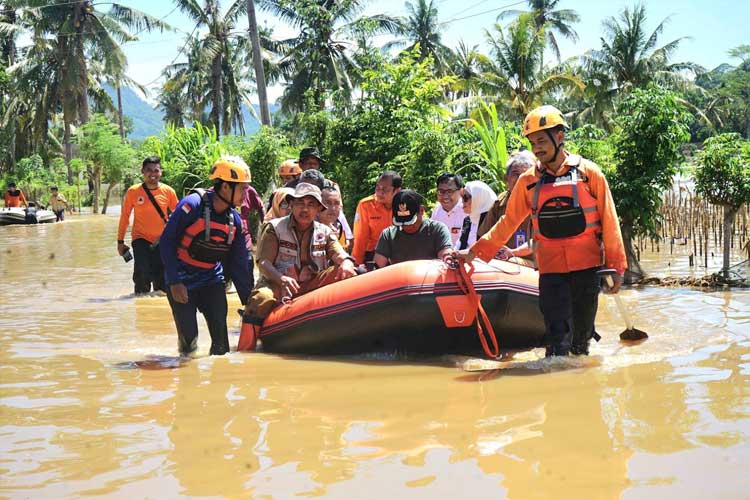 BPBD Jatim Terjun Tangani Wilayah Terdampak Banjir Jember