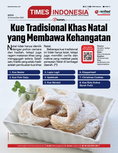 Edisi Senin, 23 Desember 2024: E-Koran, Bacaan Positif Masyarakat 5.0