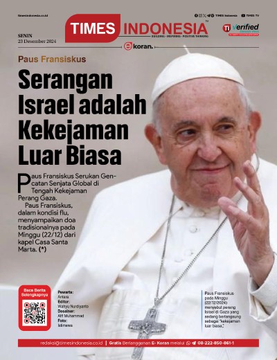 Edisi Senin, 23 Desember 2024: E-Koran, Bacaan Positif Masyarakat 5.0