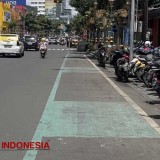 Dishub Buka Sentra Parkir, Jalur Pesepeda di Kayutangan Kota Malang Langsung Bersih dari Parkir Tepi Jalan