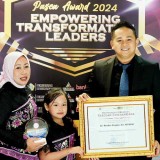 Pengusaha Muda Hendro Puspito Terima Penghargaan Empowering Young Leader