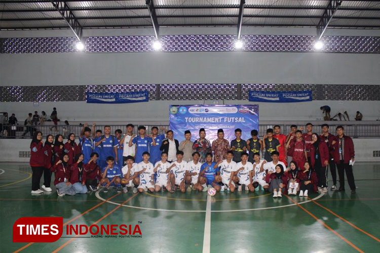 Acara lomba Futsal Unisma Championship Season 3 SMA/SMK Sederajat se-Jawa Timur yang digelar UKM Olahraga Unisma Malang. (FOTO: AJP TIMES Indonesia)