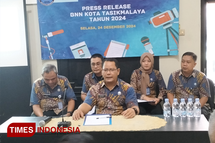 BNN Kota Tasikmalaya Paparkan Kinerja  Program P4GN Sepanjang 2024