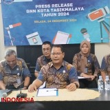 BNN Kota Tasikmalaya Paparkan Kinerja  Program P4GN Sepanjang 2024