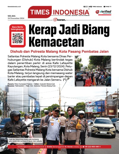 	Edisi Selasa, 24 Desember 2024: E-Koran, Bacaan Positif Masyarakat 5.0