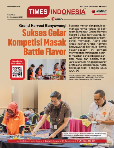 	Edisi Selasa, 24 Desember 2024: E-Koran, Bacaan Positif Masyarakat 5.0