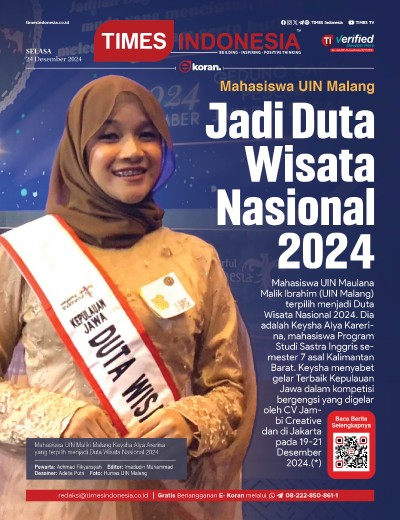 	Edisi Selasa, 24 Desember 2024: E-Koran, Bacaan Positif Masyarakat 5.0