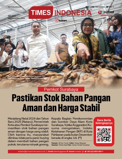 	Edisi Selasa, 24 Desember 2024: E-Koran, Bacaan Positif Masyarakat 5.0