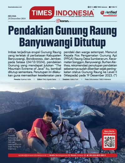 	Edisi Selasa, 24 Desember 2024: E-Koran, Bacaan Positif Masyarakat 5.0