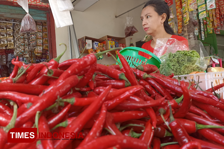 Harga Bumbu di Banyuwangi Meroket Jelang Nataru, Cabai Rawit Sentuh Rp50 Ribu Per Kilogram