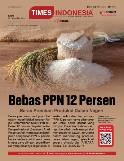 Edisi Rabu, 25 Desember 2024: E-Koran, Bacaan Positif Masyarakat 5.0