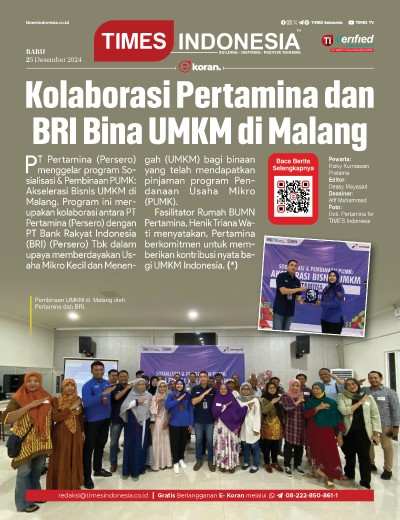 Edisi Rabu, 25 Desember 2024: E-Koran, Bacaan Positif Masyarakat 5.0
