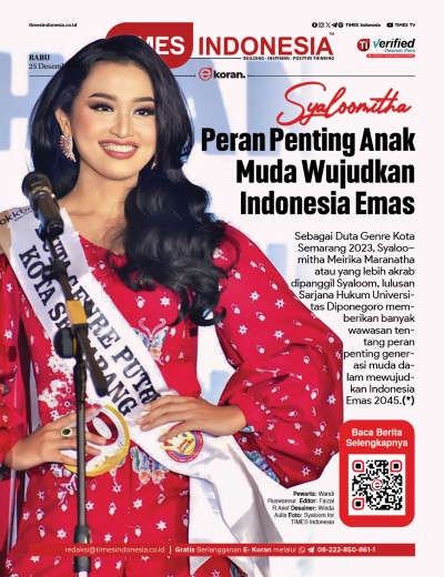 Edisi Rabu, 25 Desember 2024: E-Koran, Bacaan Positif Masyarakat 5.0