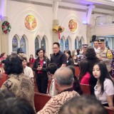 Pastikan Pengamanan Misa Natal, Pj Gubernur Jatim Tinjau Gereja