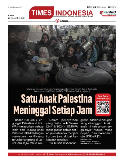 Edisi Rabu, 25 Desember 2024: E-Koran, Bacaan Positif Masyarakat 5.0