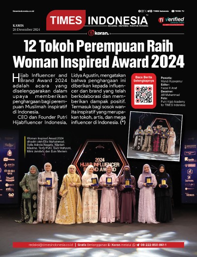 Edisi Kamis, 26 Desember 2024: E-Koran, Bacaan Positif Masyarakat 5.0