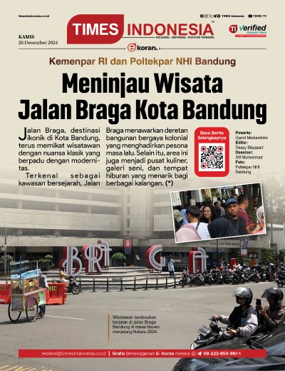 Edisi Kamis, 26 Desember 2024: E-Koran, Bacaan Positif Masyarakat 5.0