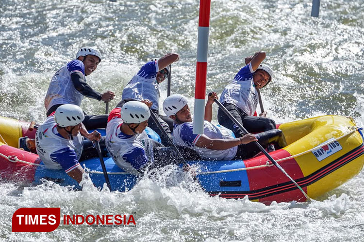 Menuju Porprov 2026, FAJI Kota Tasikmalaya Gelar Kejurkot Arung Jeram di Sungai Ciwulan