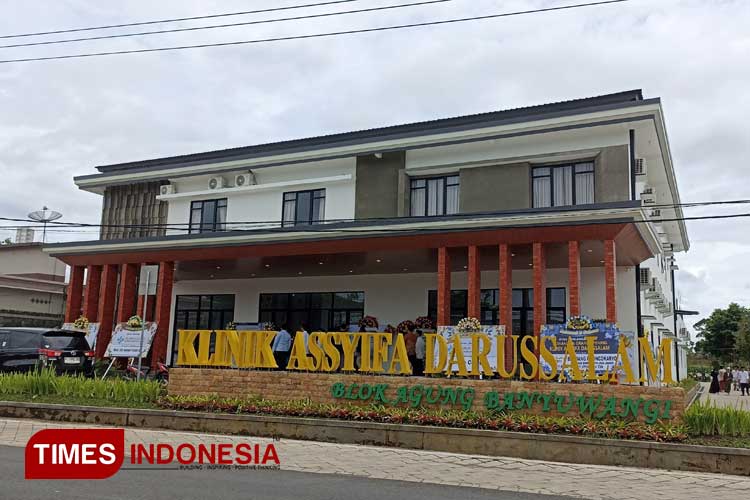 Gedung Klinik Assyifa Darussalam, Blokagung, Banyuwangi. (Foto: Ikromil Aufa/TIMES Indonesia)