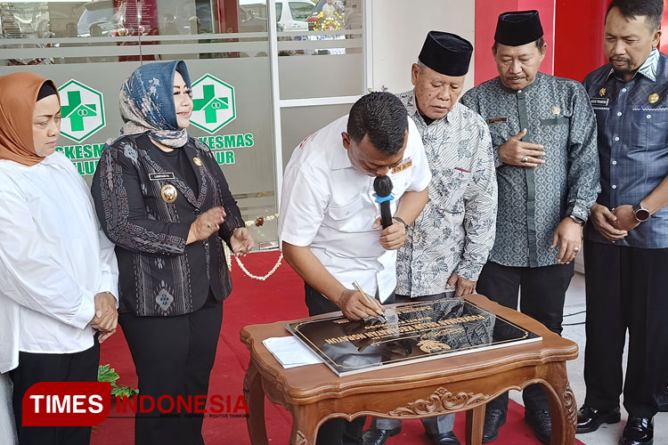 Tingkatkan Derajat Kesehatan Masyarakat, Bupati Ponorogo Resmikan Puskesmas Selur