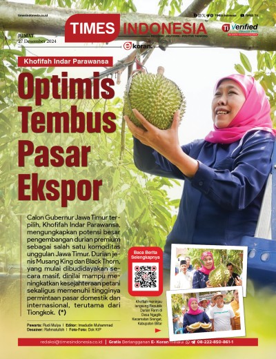 Edisi Jumat, 27 Desember 2024: E-Koran, Bacaan Positif Masyarakat 5.0