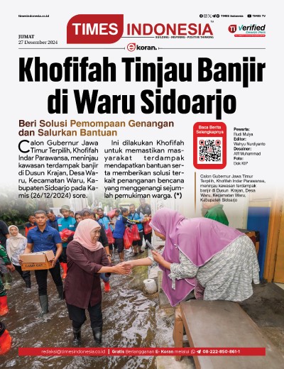 Edisi Jumat, 27 Desember 2024: E-Koran, Bacaan Positif Masyarakat 5.0