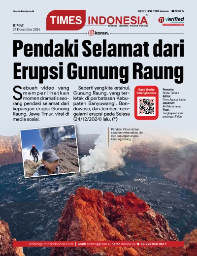 Edisi Jumat, 27 Desember 2024: E-Koran, Bacaan Positif Masyarakat 5.0