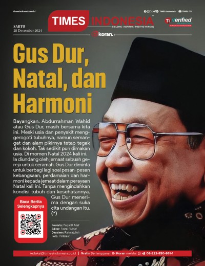Edisi Sabtu, 28 Desember 2024: E-Koran, Bacaan Positif Masyarakat 5.0