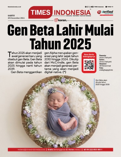 Edisi Sabtu, 28 Desember 2024: E-Koran, Bacaan Positif Masyarakat 5.0