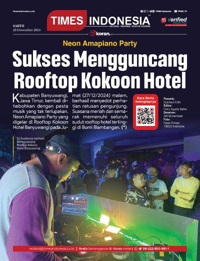 Edisi Sabtu, 28 Desember 2024: E-Koran, Bacaan Positif Masyarakat 5.0