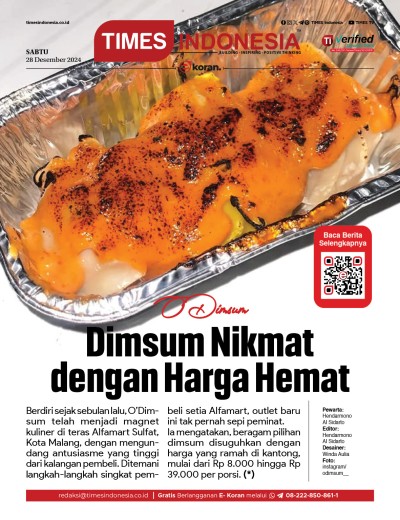 Edisi Sabtu, 28 Desember 2024: E-Koran, Bacaan Positif Masyarakat 5.0